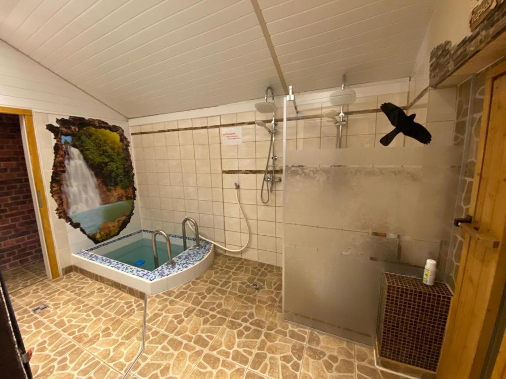 Bungalow Mit Sauna In Einer Ruhige Wald Lage. Grossnaundorf Exterior foto